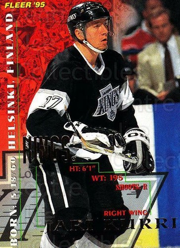1994 fleer jari kurri - fleer, #96