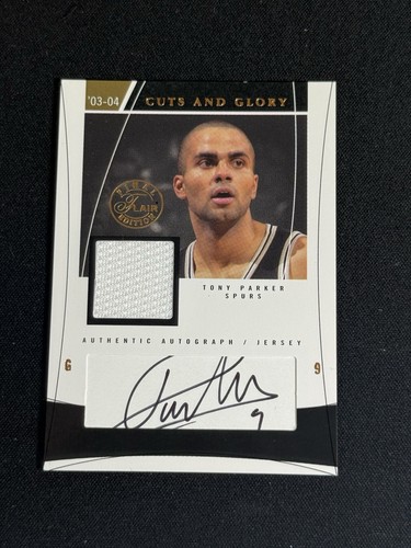 Tony parker 2003 fleer - parker,