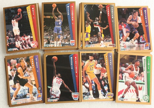 1992 nba fleer - nba, basketball