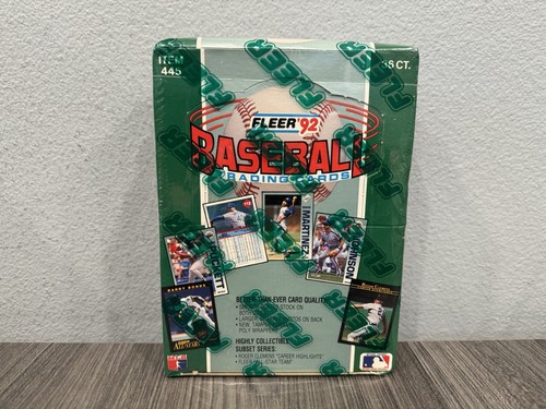Fleer baseball 1992 scatola - fleer,