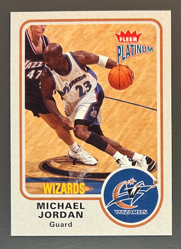 Michael jordan 2002 fleer - michael, 2002-03