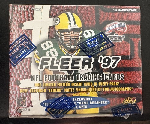 Fleer nfl retail box 1997 - retail,