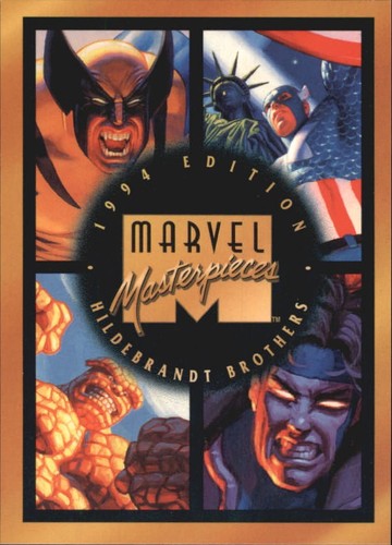 1994 fleer marvel - 1994, masterpieces