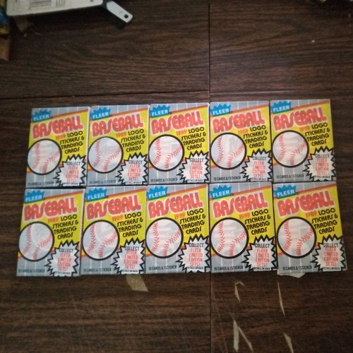 Lotto carte fleer - lotto, 10/15