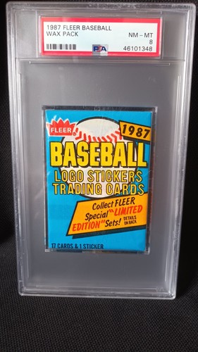 Baseball fleer 1987 - baseball, wax