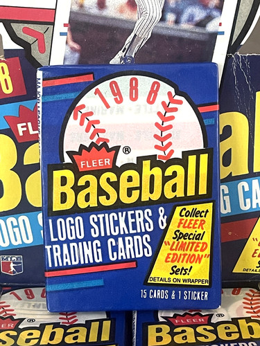 1988 fleer baseball mlb - 1988, ⚾️