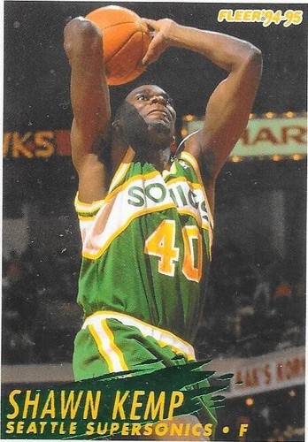 Fleer card 1994 shawn - fleer,