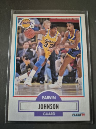Cartolina earvin magic johnson - magic,