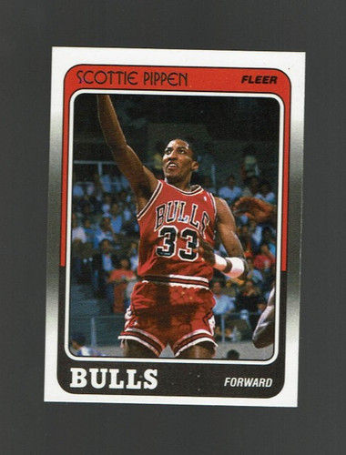 1988 scottie pippen fleer - scottie,