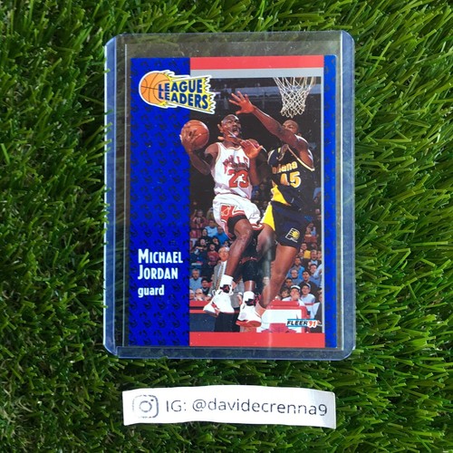 Michael jordan 1991 fleer - jordan,