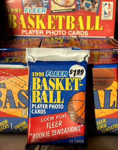 1991 fleer nba basketball - fleer,