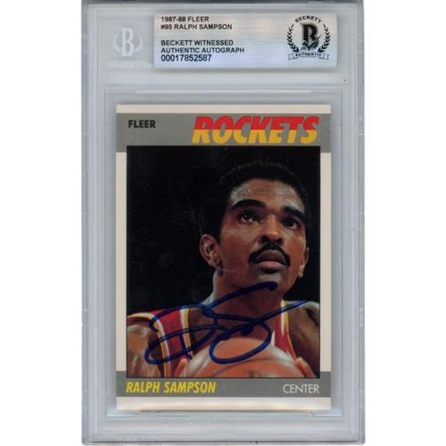 Ralph sampson autografata - ralph,